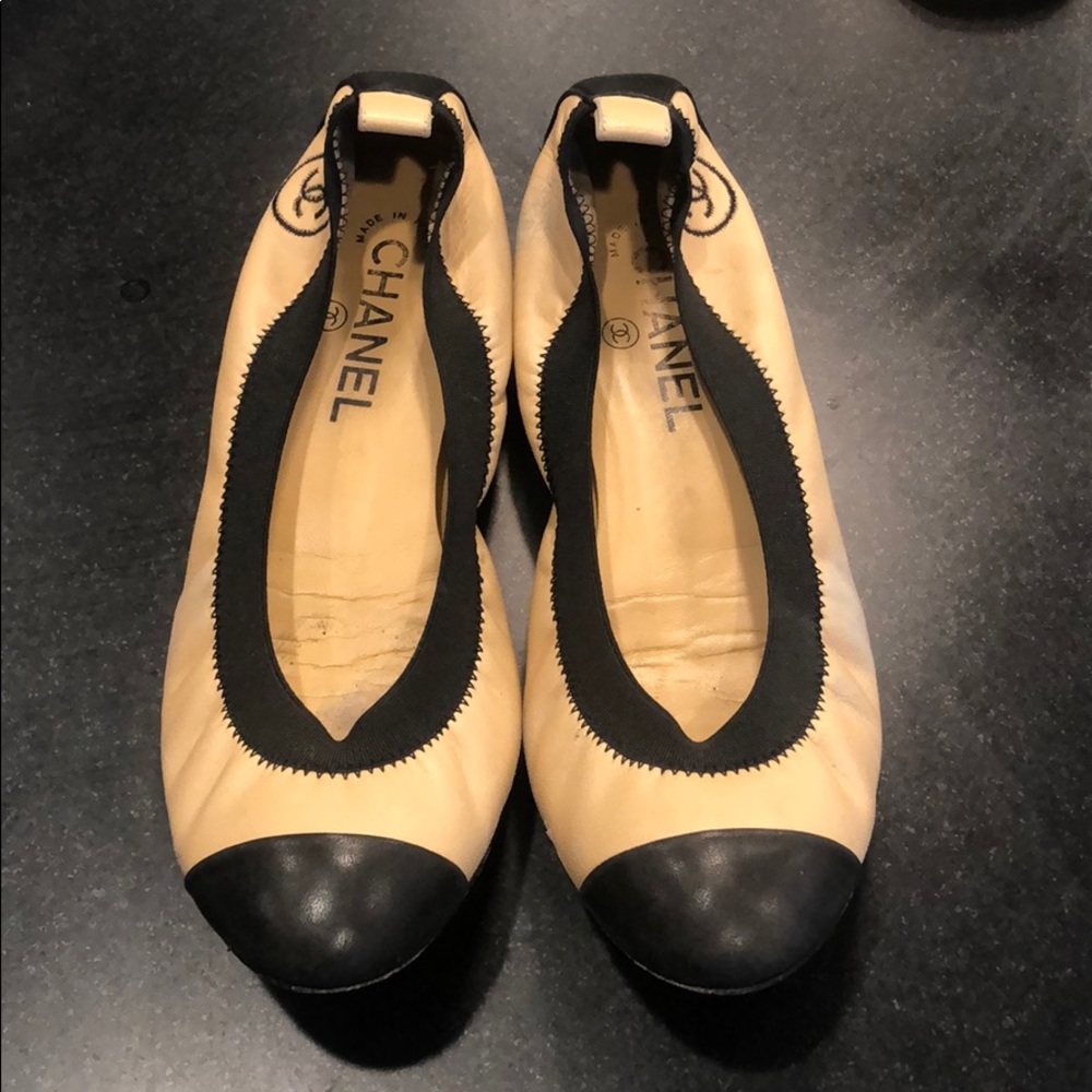 Chanel ballet flats